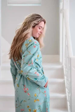Pip Studio Bademäntel|Bademantel Les Fleurs Blau