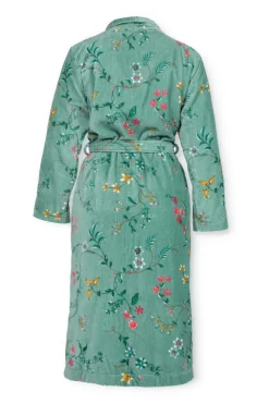 Pip Studio Bademäntel|Bademantel Les Fleurs Grün