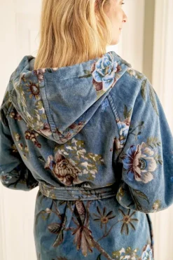 Pip Studio Bademäntel|Bademantel Secret Garden Blau