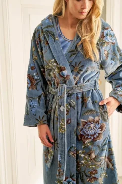 Pip Studio Bademäntel|Bademantel Secret Garden Blau