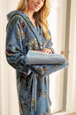 Pip Studio Bademäntel|Bademantel Secret Garden Blau