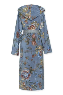 Pip Studio Bademäntel|Bademantel Secret Garden Blau