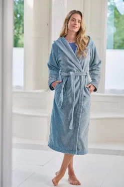 Pip Studio Bademäntel|Bademantel Soft Zellige Blau/Grau