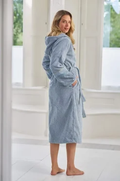 Pip Studio Bademäntel|Bademantel Soft Zellige Blau/Grau