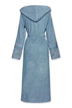 Pip Studio Bademäntel|Bademantel Soft Zellige Blau/Grau