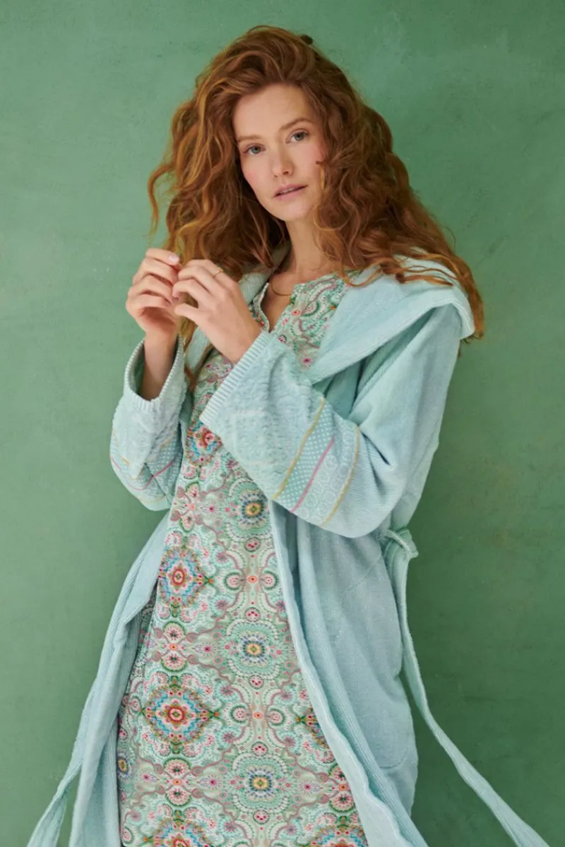 Pip Studio Bademäntel|Bademantel Soft Zellige Blau