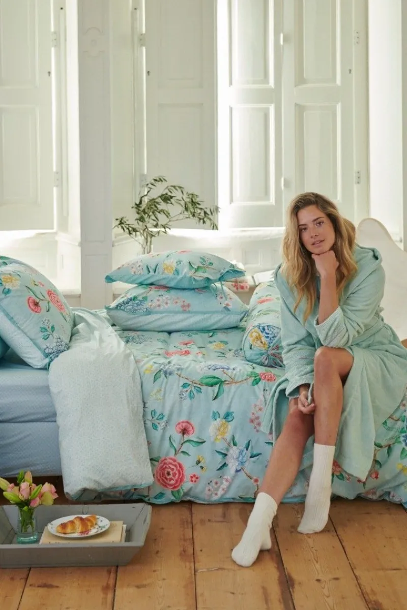 Pip Studio Bademäntel|Bademantel Soft Zellige Blau