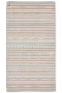 Pip Studio Handtücher|Badetuch Geometric Print 55x100cm Sand