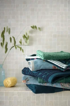 Pip Studio Handtücher|Badetuch Secret Garden 55x100cm Blau
