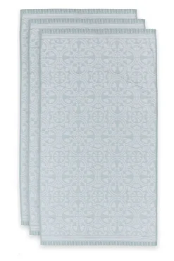 Pip Studio Handtücher|Badetuch Set/3 Tile de Pip Hell 55x100 cm Blau