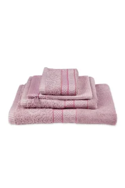 Pip Studio Handtücher|Badetuch Soft Zellige Lila 55x100cm Violett