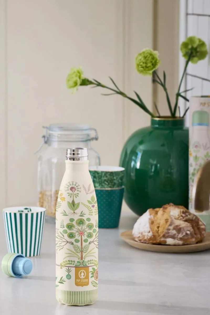 Pip Studio Thermosflaschen|Bamboleo Thermosflasche Grün 500ml