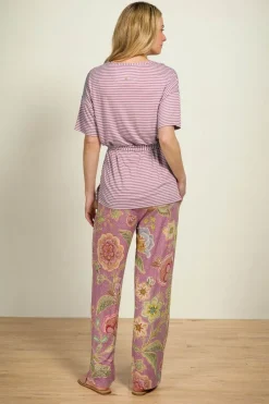 Pip Studio Hosen|Belin Lange Hose Matata Lila Violett