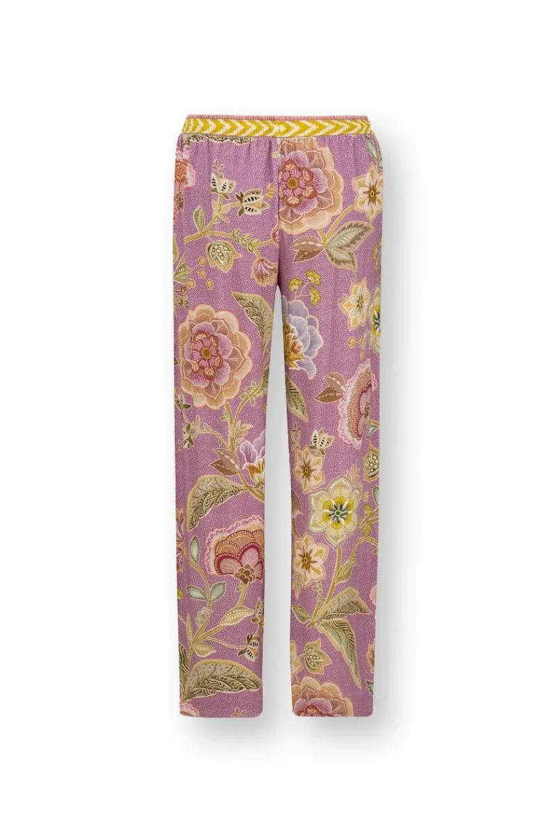 Pip Studio Hosen|Belin Lange Hose Matata Lila Violett
