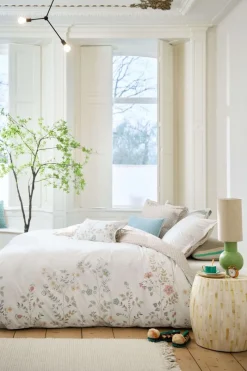 Pip Studio Bettbezüge|Bettbezugsset Campo de Flores Gebrochen Weiss