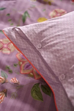 Pip Studio Bettbezüge|Bettbezugsset Flores Bailando Purpur Violett