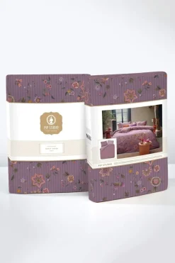 Pip Studio Bettbezüge|Bettbezugsset Flores Bailando Purpur Violett