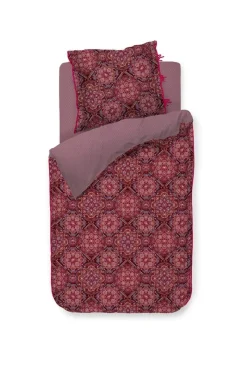 Pip Studio Bettbezüge|Bettbezugsset Il Mosaico Dunkelrot