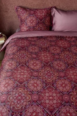 Pip Studio Bettbezüge|Bettbezugsset Il Mosaico Dunkelrot