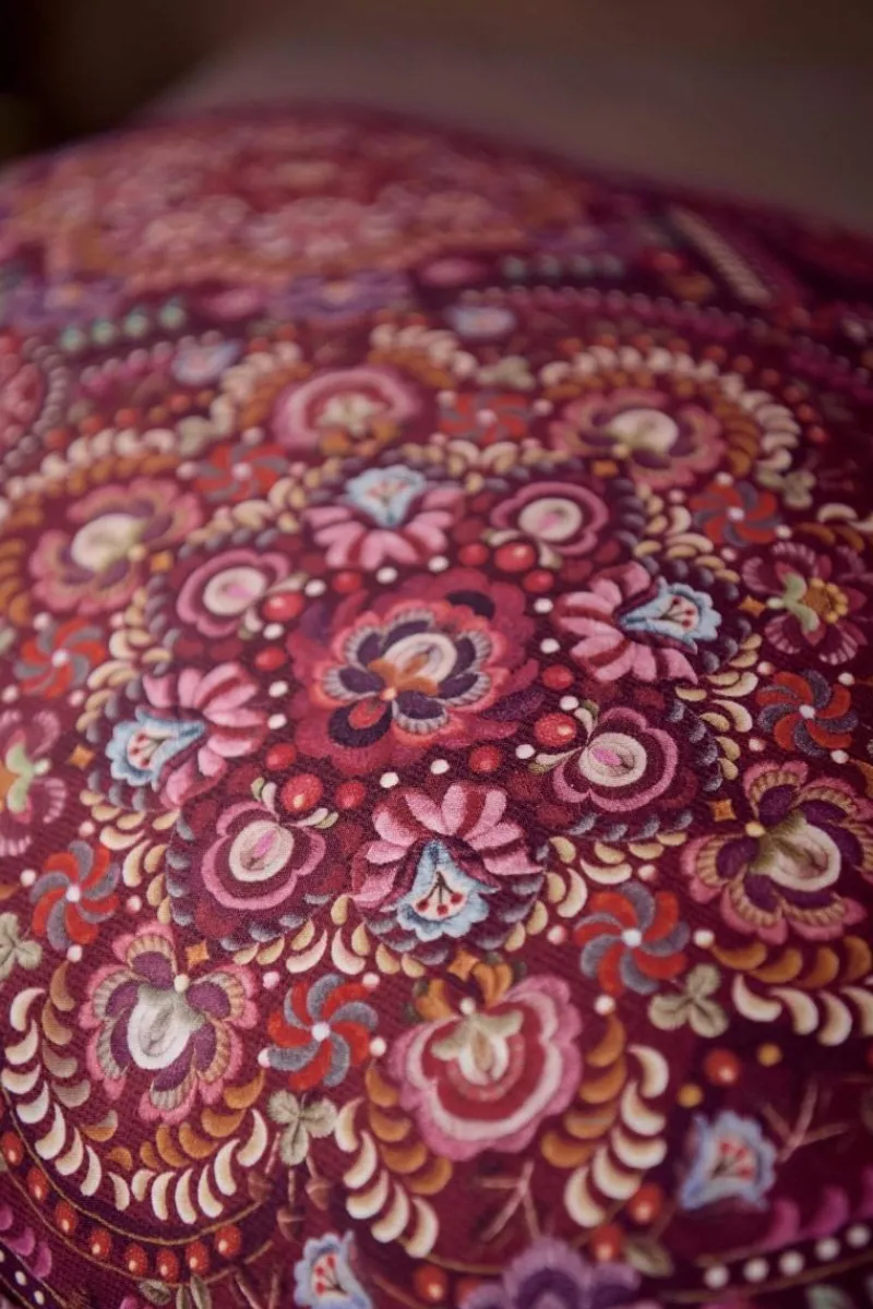 Pip Studio Bettbezüge|Bettbezugsset Il Mosaico Dunkelrot