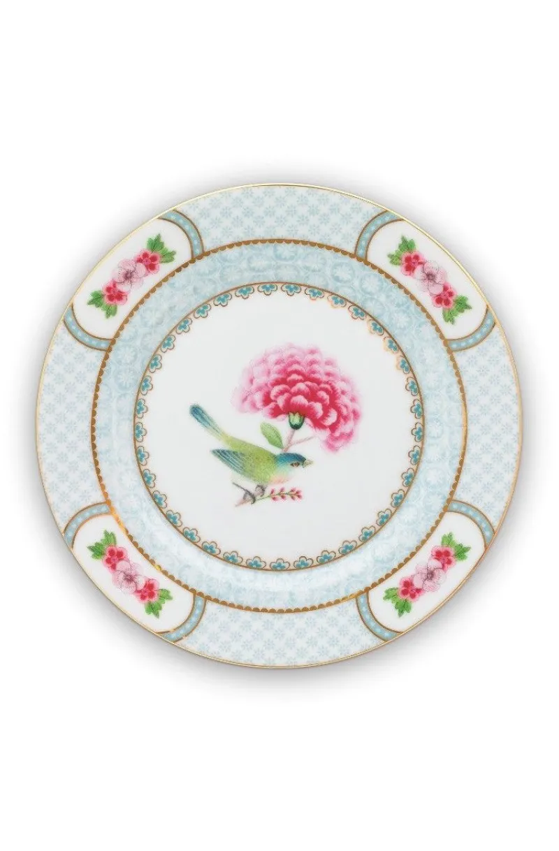 Pip Studio Gebäckteller|Blushing Birds Gebäckteller weiß 17 cm