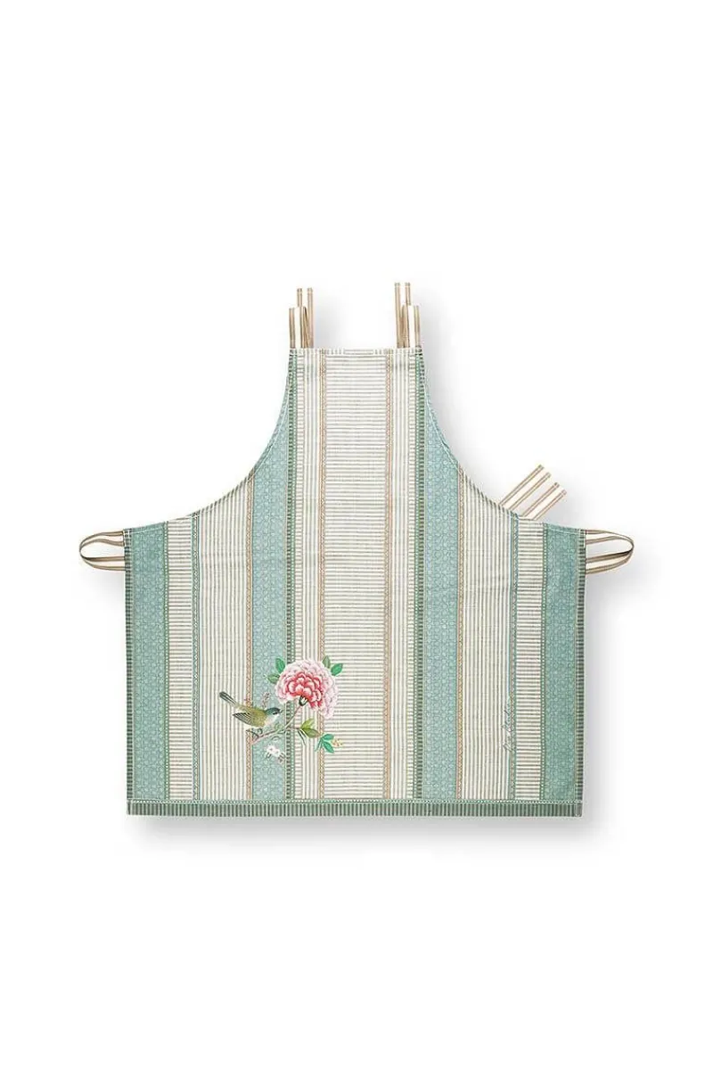 Pip Studio Kuchenschurzen|Blushing Birds Schürze Blau