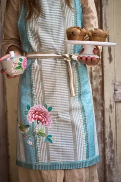 Pip Studio Kuchenschurzen|Blushing Birds Schürze Blau