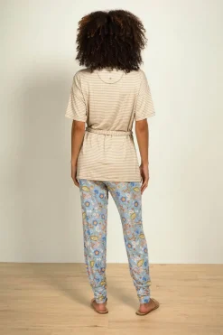 Pip Studio Hosen|Bobien Lange Hose Jameela Blau