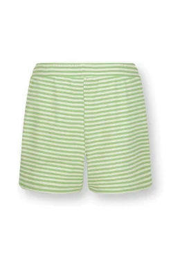 Pip Studio Shorts|Strandmode|Bobi Kurze Hose Little Sumo Stripe Grün