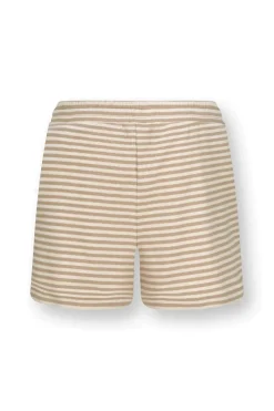Pip Studio Shorts|Strandmode|Bobi Kurze Hose Little Sumo Stripe Sand