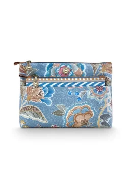Pip Studio Kosmetiktasche|Caryn Kosmetiktasche Kombi Matata Blau