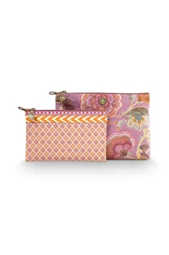 Pip Studio Kosmetiktasche|Caryn Kosmetiktasche Kombi Matata Lila Violett