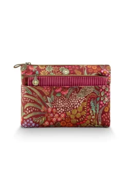 Pip Studio Kosmetiktasche|Caryn Kosmetiktasche Kombi Querida Rot