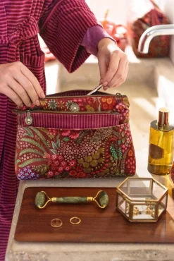 Pip Studio Kosmetiktasche|Caryn Kosmetiktasche Kombi Querida Rot