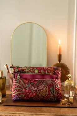 Pip Studio Kosmetiktasche|Caryn Kosmetiktasche Kombi Querida Rot