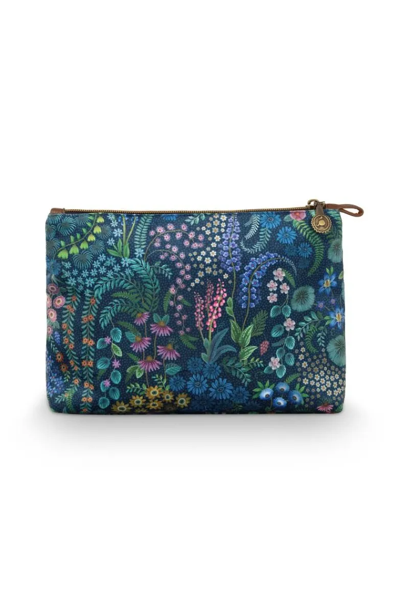 Pip Studio Kosmetiktasche|Caryn Kosmetiktasche Kombi Querida Dunkel Blau