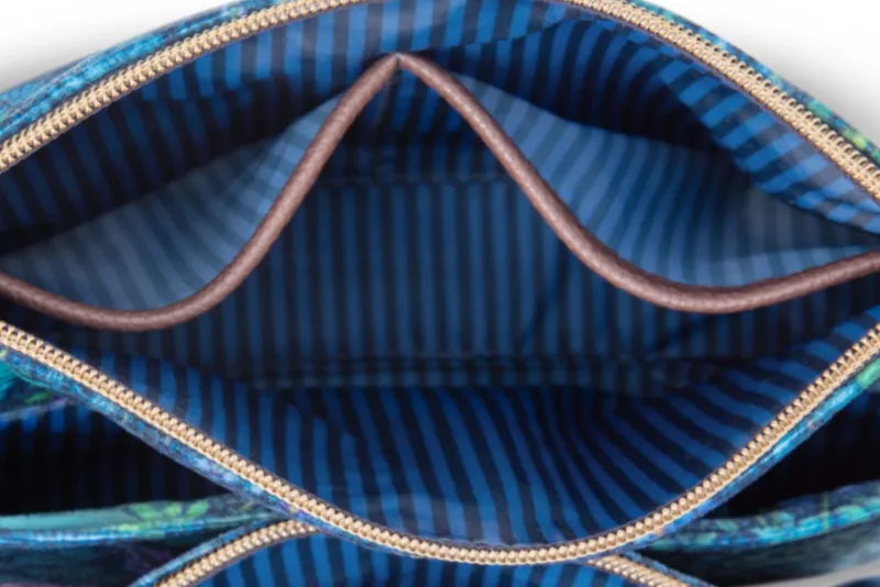 Pip Studio Kosmetiktasche|Caryn Kosmetiktasche Kombi Querida Dunkel Blau