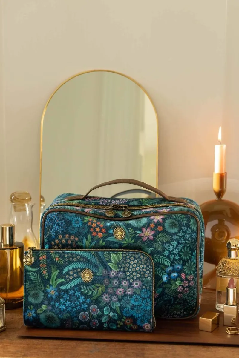 Pip Studio Beautycases|Casey Kosmetikkoffer Querida Dunkel Blau