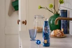 Pip Studio Thermosflaschen|Cece Fiore Thermosflasche Dunkelblau 500ml