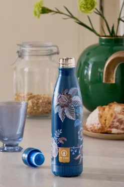 Pip Studio Thermosflaschen|Cece Fiore Thermosflasche Dunkelblau 500ml