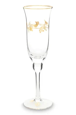 Pip Studio Weihnachten|Wein- Und Sektgläser|Champagnerglas Love Birds Gold