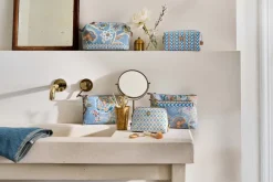 Pip Studio Kosmetiktasche|Charly Flaches Necessaire Mittel Matata Blau