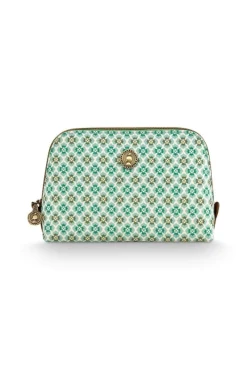 Pip Studio Kosmetiktasche|Coby Necessaire Klein Mojo Grün