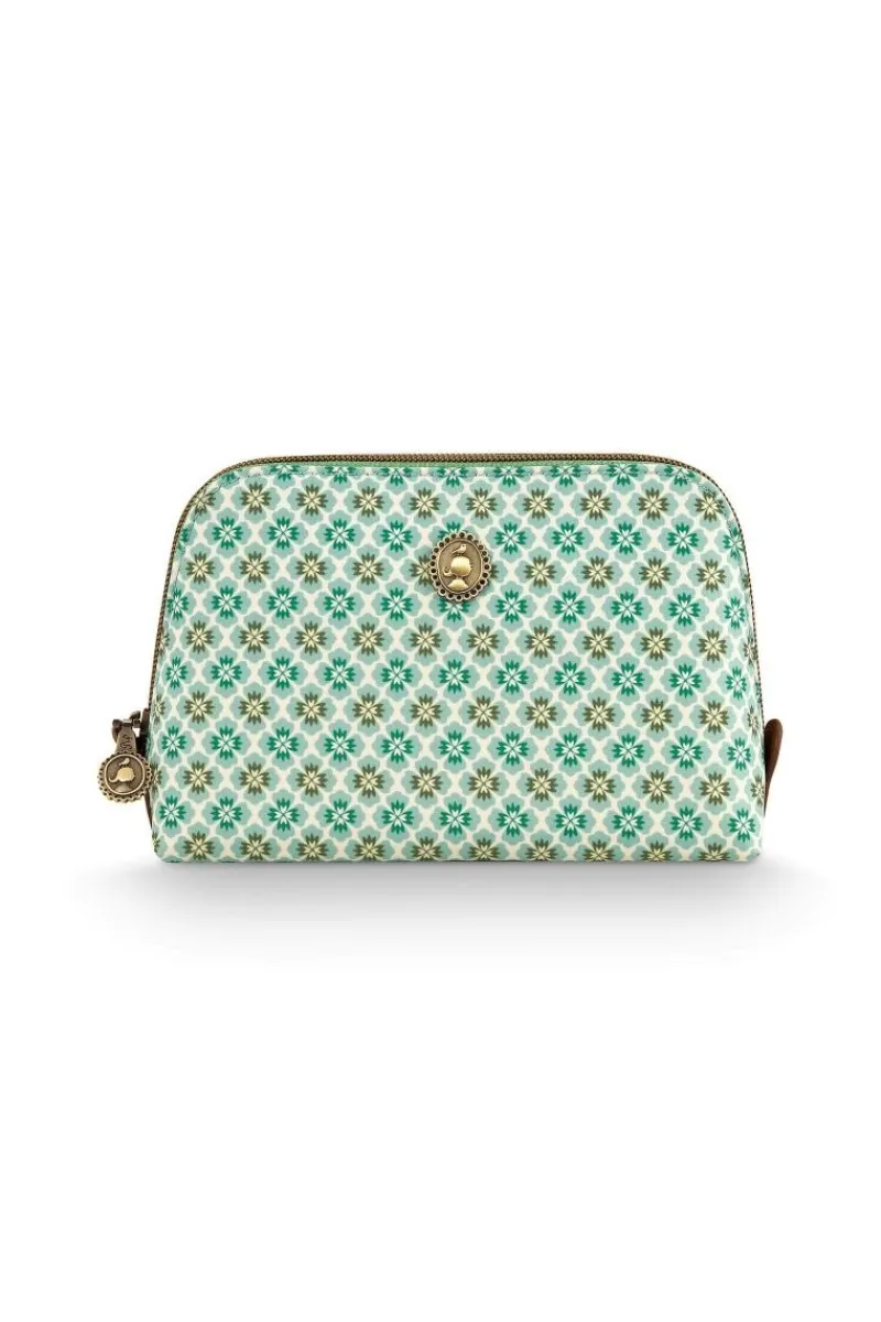 Pip Studio Kosmetiktasche|Coby Necessaire Klein Mojo Grün