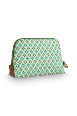 Pip Studio Kosmetiktasche|Coby Necessaire Klein Mojo Grün