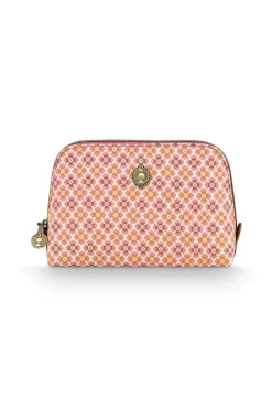 Pip Studio Kosmetiktasche|Coby Necessaire Klein Mojo Rosa
