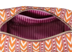 Pip Studio Kosmetiktasche|Necessaire|Coco Necessaire Mittel Samba Streifen Orange