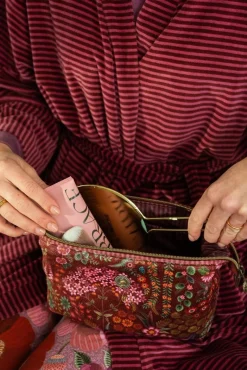 Pip Studio Necessaire|Cooper Kosmetiktasche Mittelgross Querida Rot