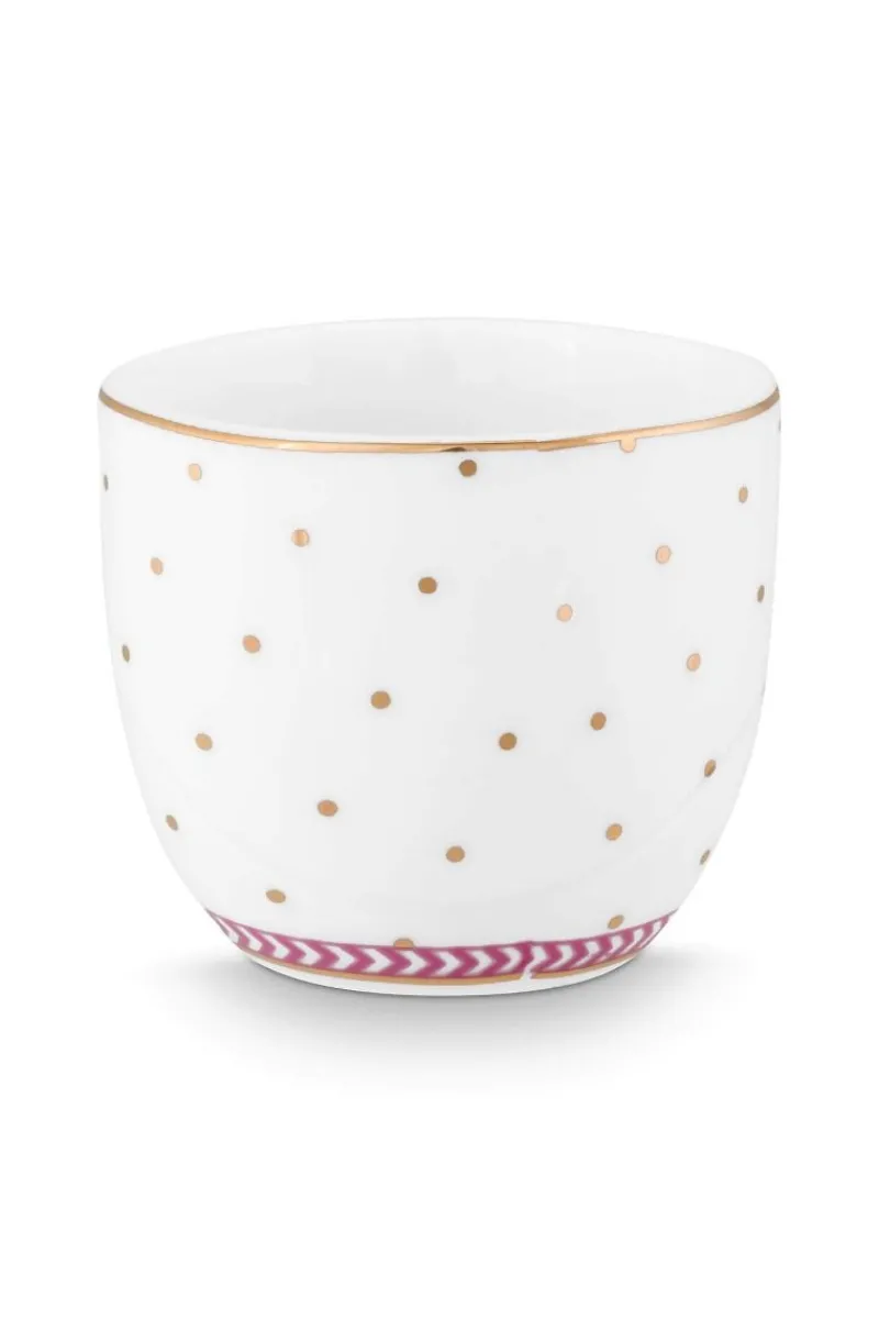 Pip Studio Eierbecher|Eierbecher Jolie Punkte Gold Rosa