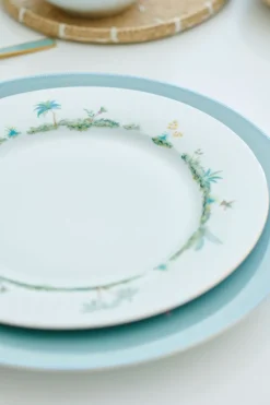 Pip Studio Essteller|Essteller Jolie Punkte Gold 26.5cm Blau